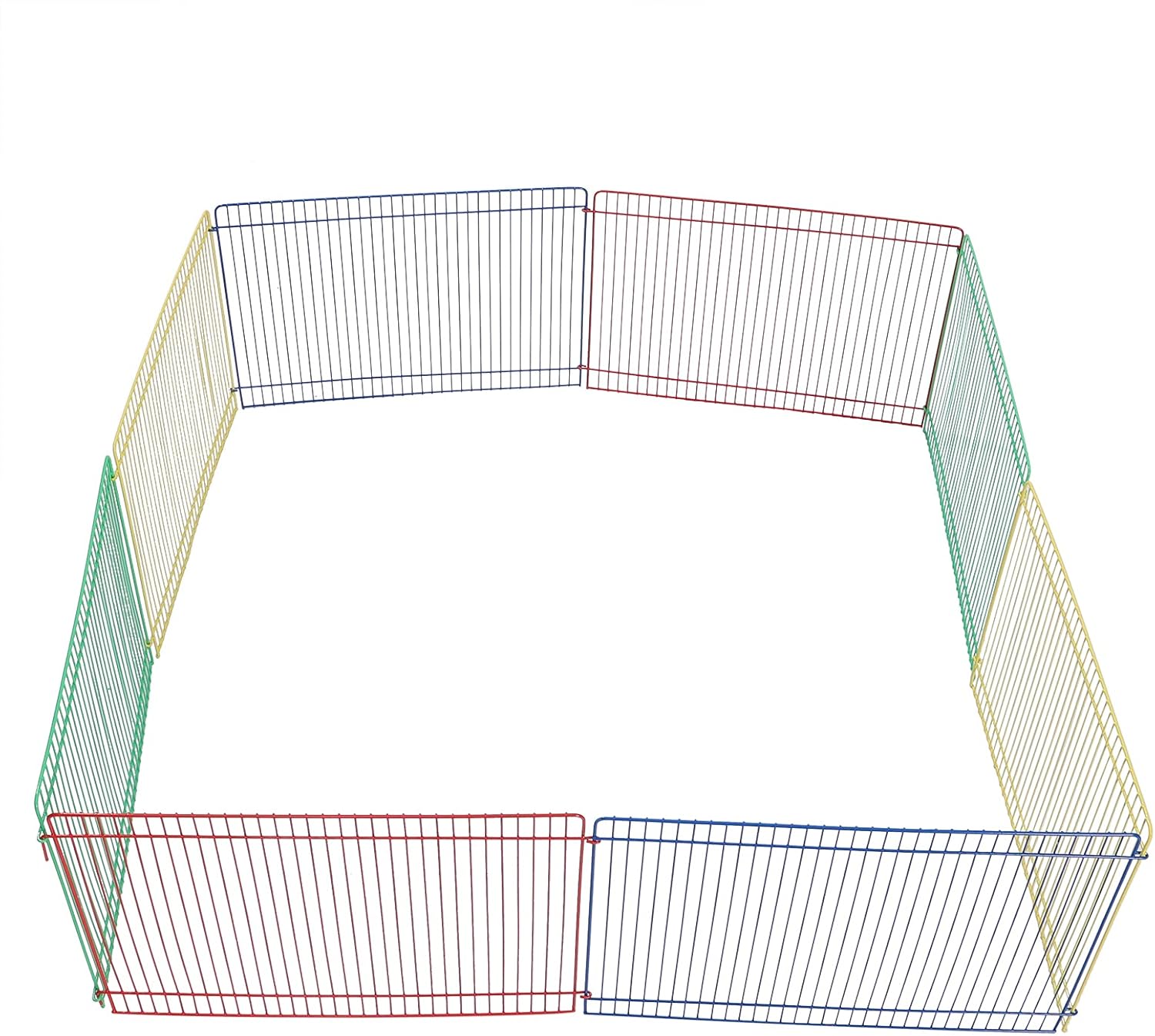 TEHAUX Small Animal 8Pcs Bunny Playpen Pieces Small