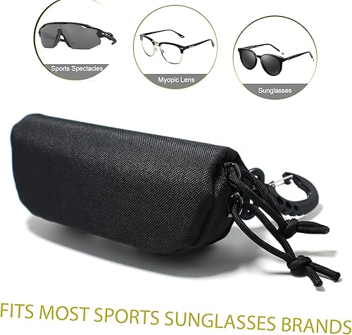 Miniatura 6 de Tactical Molle Glasses Case Tactical Eyeglasses Case Shockproof Sunglasses Carrying Protective Box with Clip