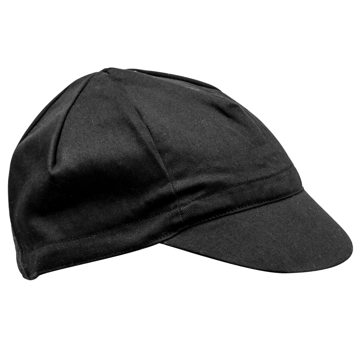 Positz Plain Cycling Cap All Black Color, Black, One size