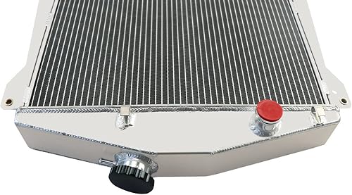 Miniatura 5 de 4 Row Aluminum Radiator fit 1943-1948 Chevy Fleetmaster Stylemaster Coupe Sedan