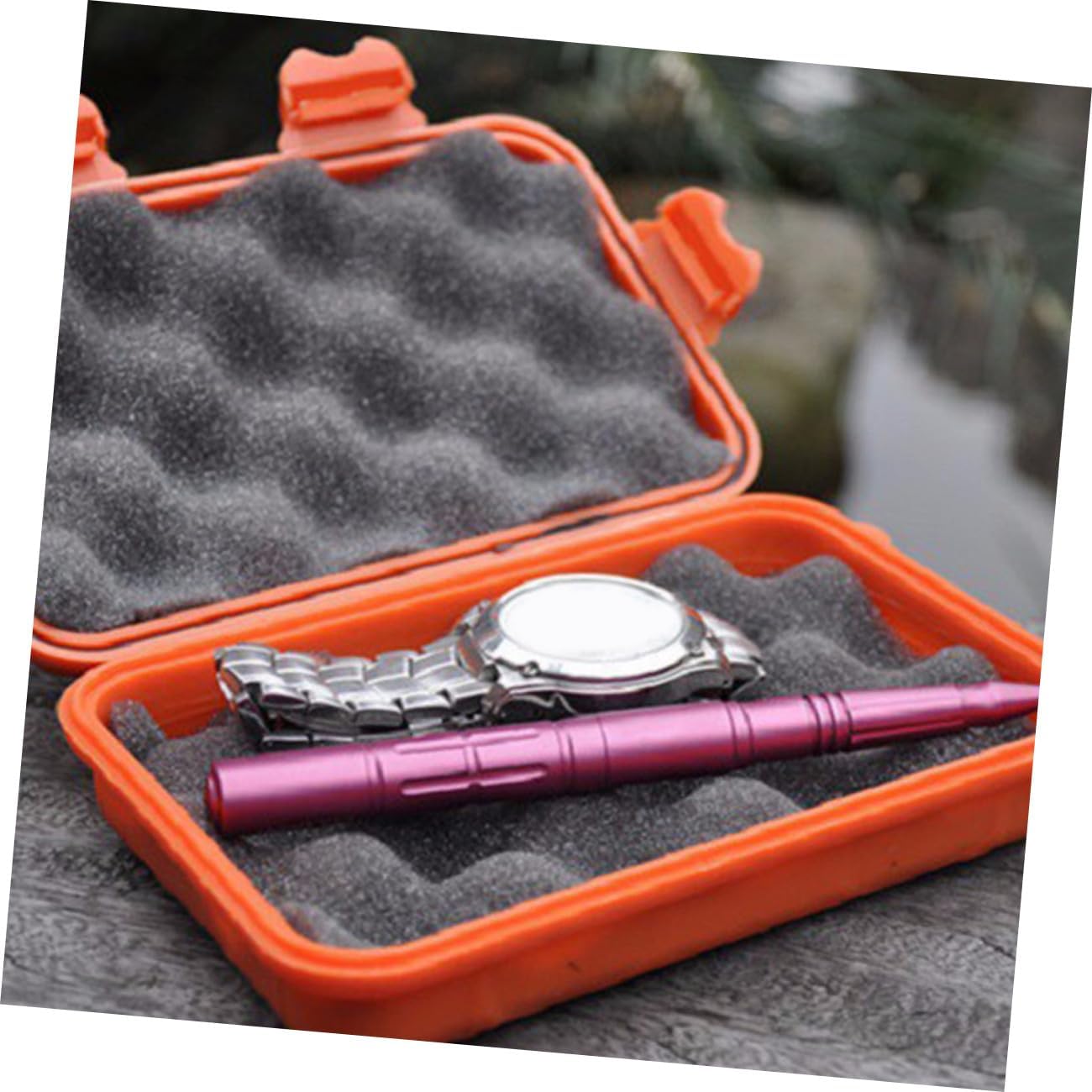 2pcs Adventure Survival Box Compact Container for Outdoor Enthusiasts Shockproof and Dustproof Design for Camping and Wilderness Exploration