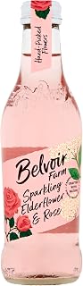 Belvoir Elderflower and Rose Presse (4 Pack)