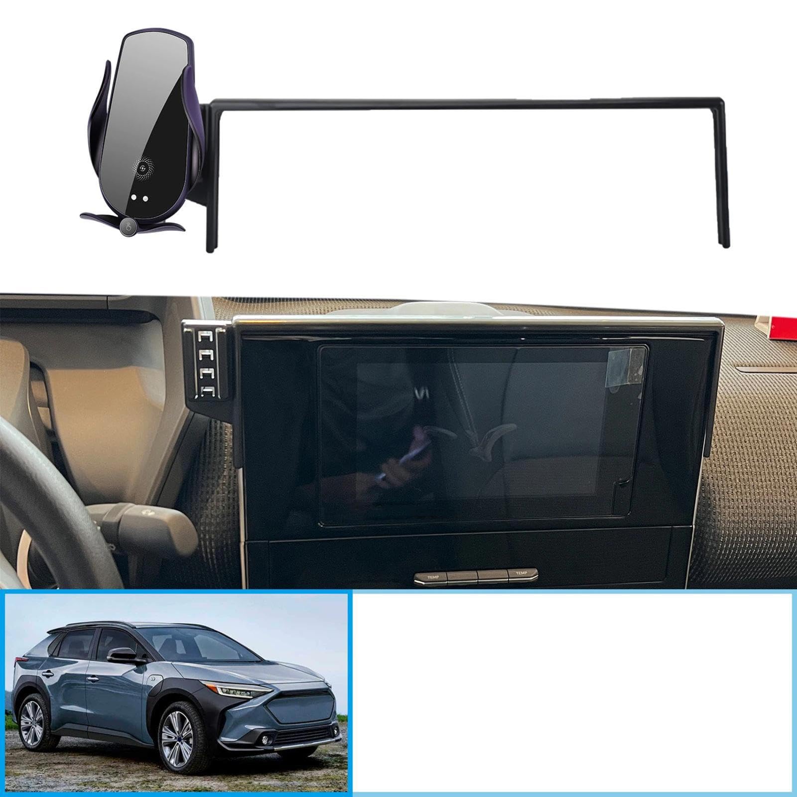 Soporte Móvil Coche para Subaru Solterra 2022-2024, Soporte para teléfono móvil para Coche Soporte para GPS Soporte de navegación
