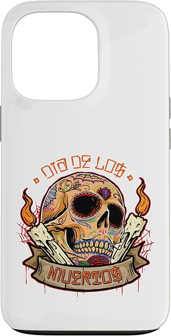 Sugar Skull Candles | Camiseta Day of The Dead Case for iPhone 13 Pro