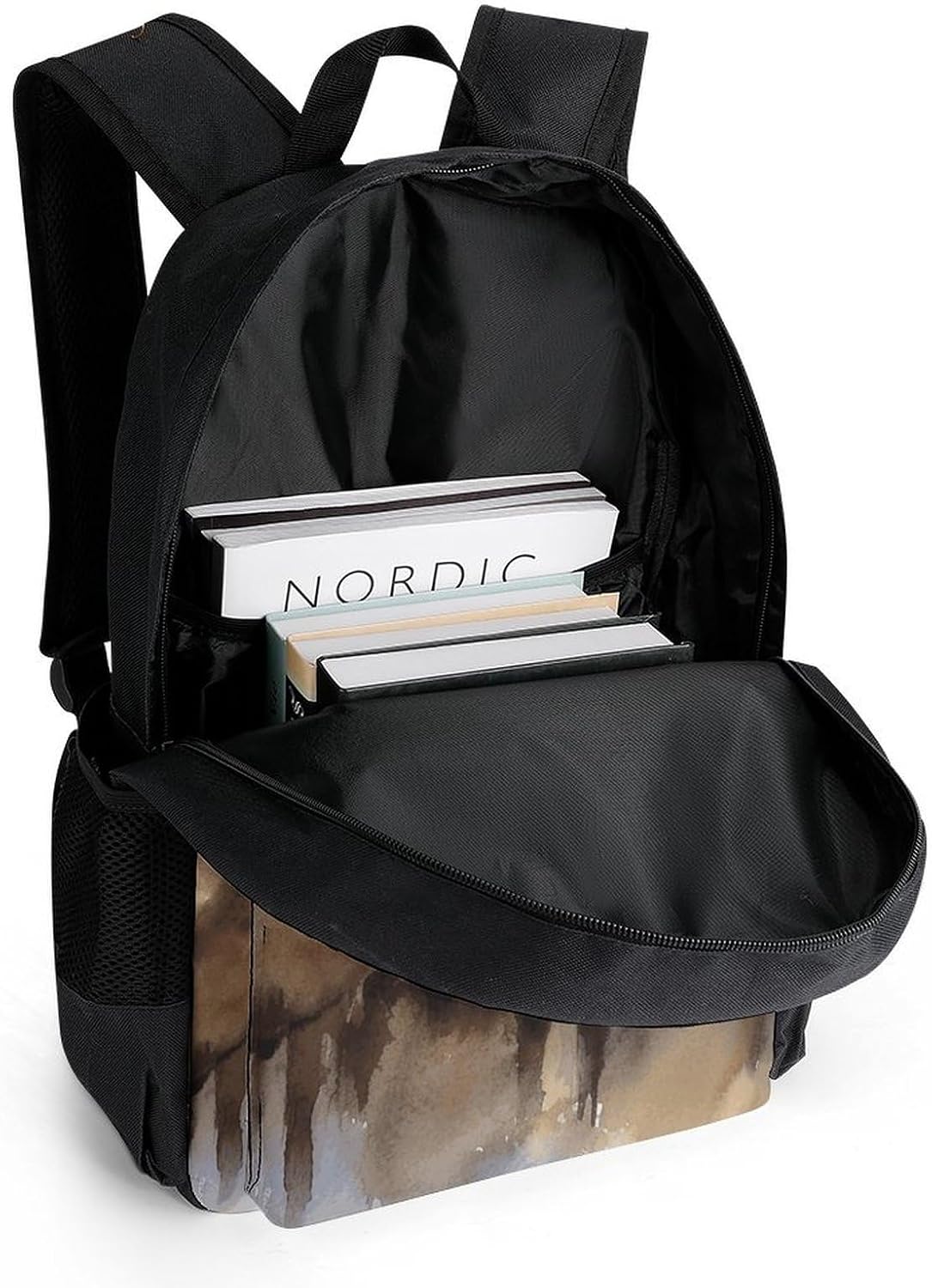 Portable Sheeps Backpack with Front & Side Pockets image 5
