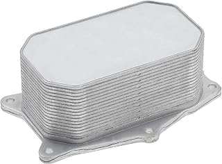 A-Premium Engine Oil Cooler Compatible with Cadillac SRX 2010-2011 Saab 9-3 2006-2009 9-5 2010-2011 V6 2.8L