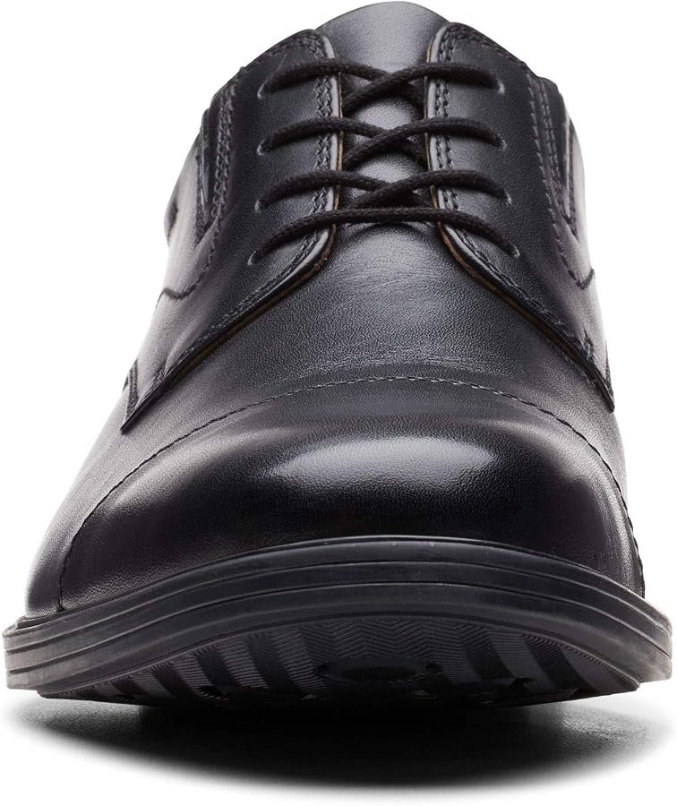 Clarks Whiddon Cap Toe Leather Mens Size 12 Black Dress Shoes Comfort 26152912 Amazon.com | Clarks Men main image 4
