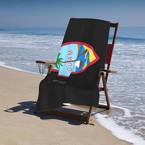 Miniatura 5 de ADOSIA Seal of Guam - Toalla de playa para exteriores, tamaño King