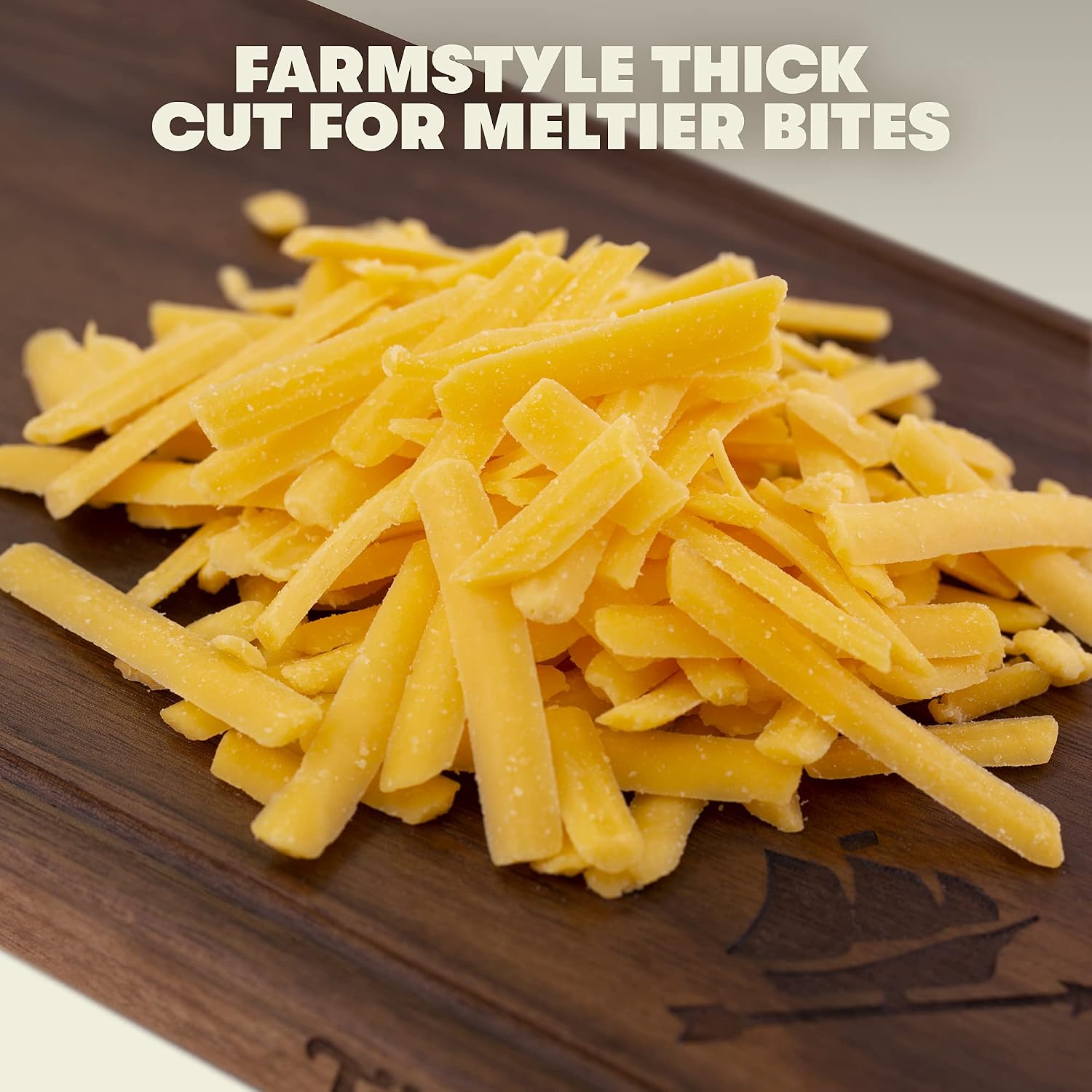 Tillamook Farmstyle Thick Cut Sharp Cheddar Shredded Cheese, 8oz