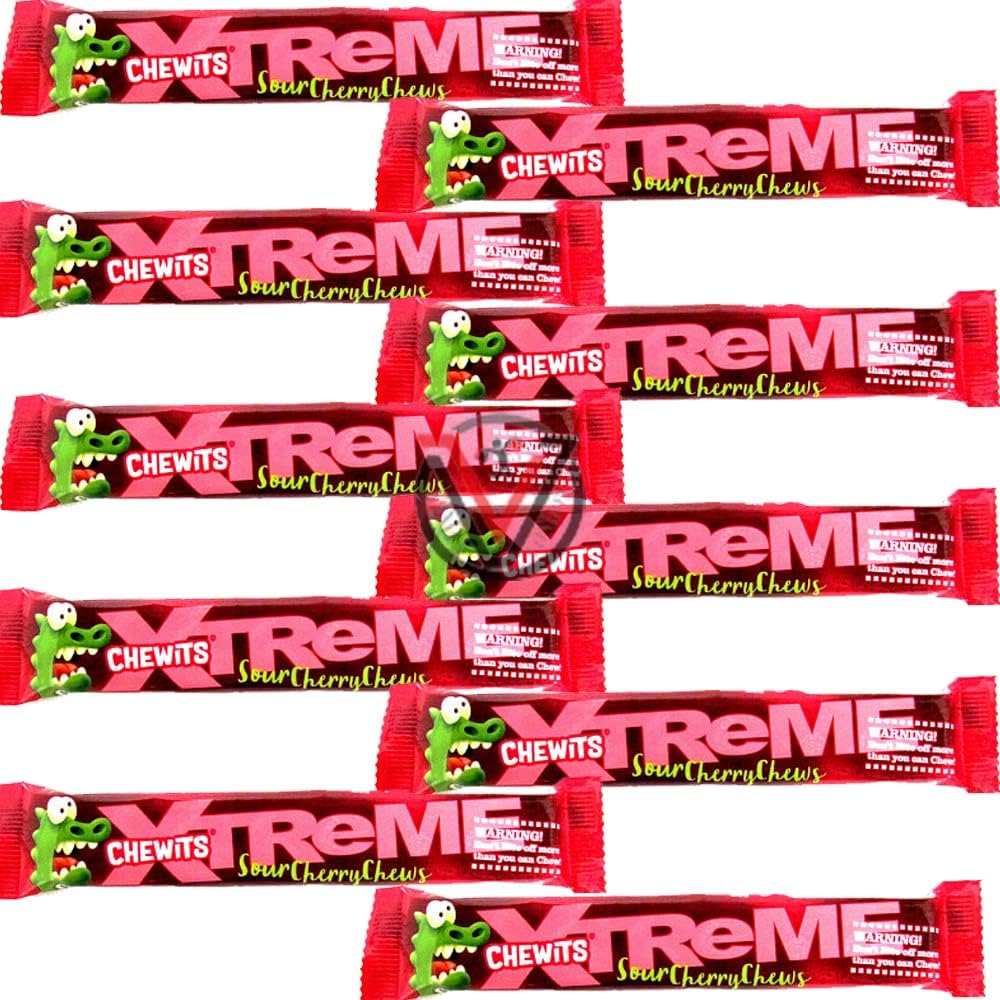 GenericXtreme Sour Cherry Chews 10 x 34g