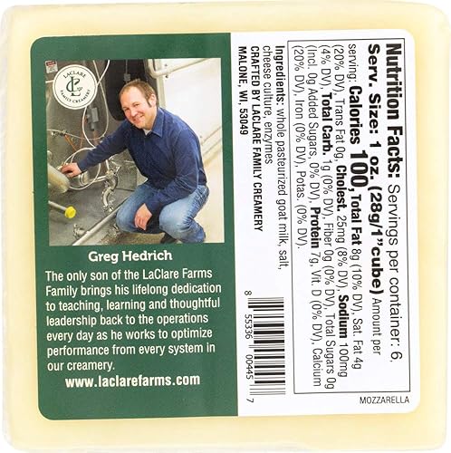 Miniatura 3 de StarSun Depot Cheese Goat Mozzarella con leche 6 oz