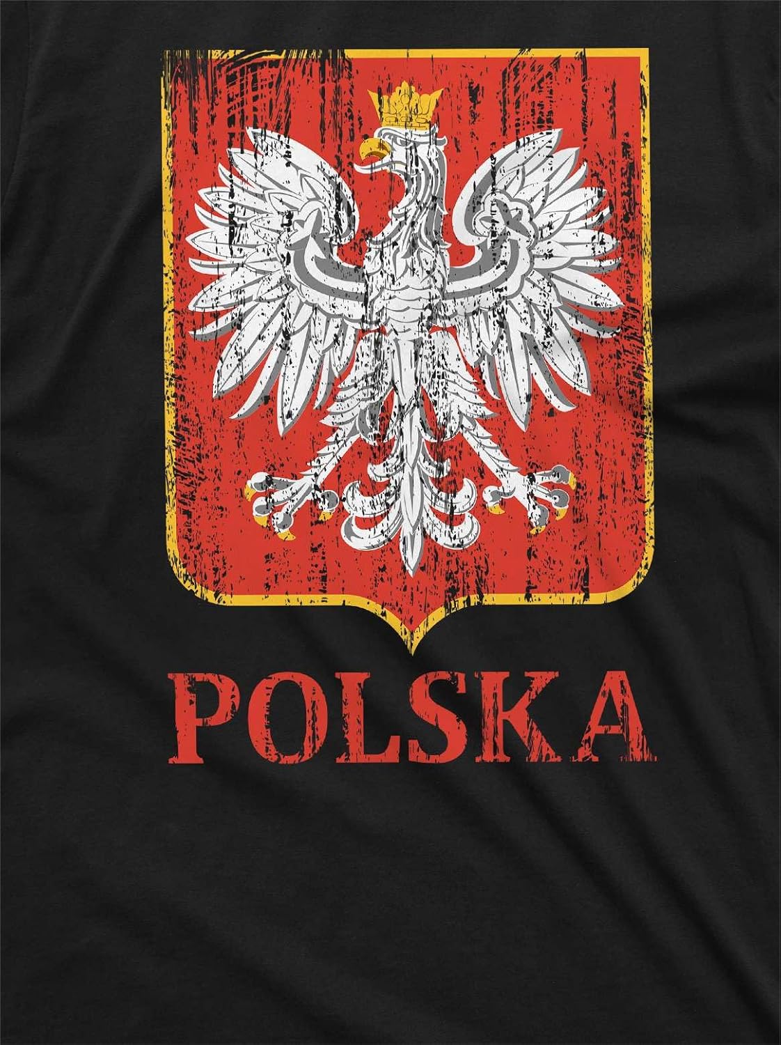 Men's Polska T-Shirt Poland Tee Shirt Polish Eagle Patriotic Teeshirt - Image 4