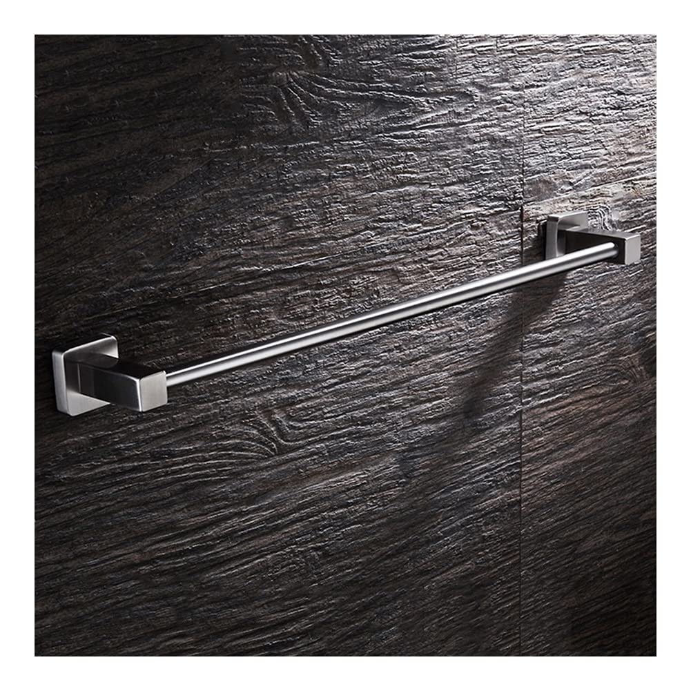 Porte-serviettes salle de bain mural et étagère de rangement en acier