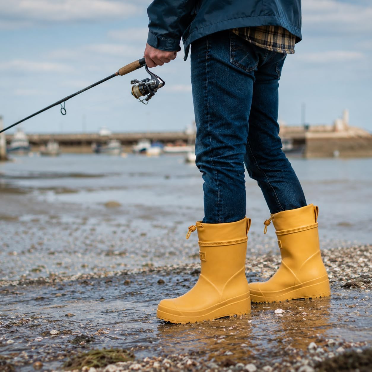 Women's Waterproof Chelsea Ankle Rain Boots image 4