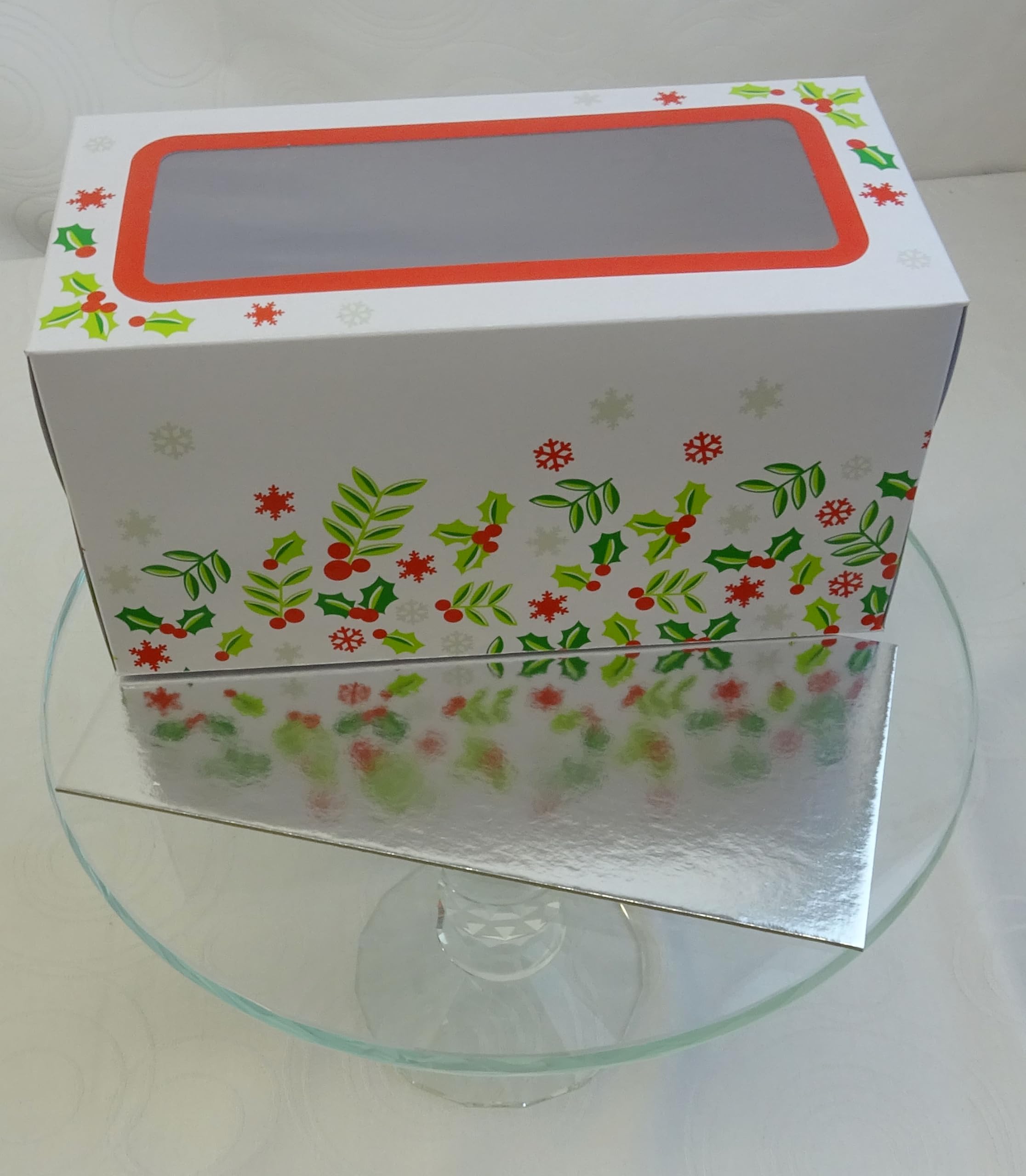 Christmas Yule Chocolate Log Boxes & Boards x 5