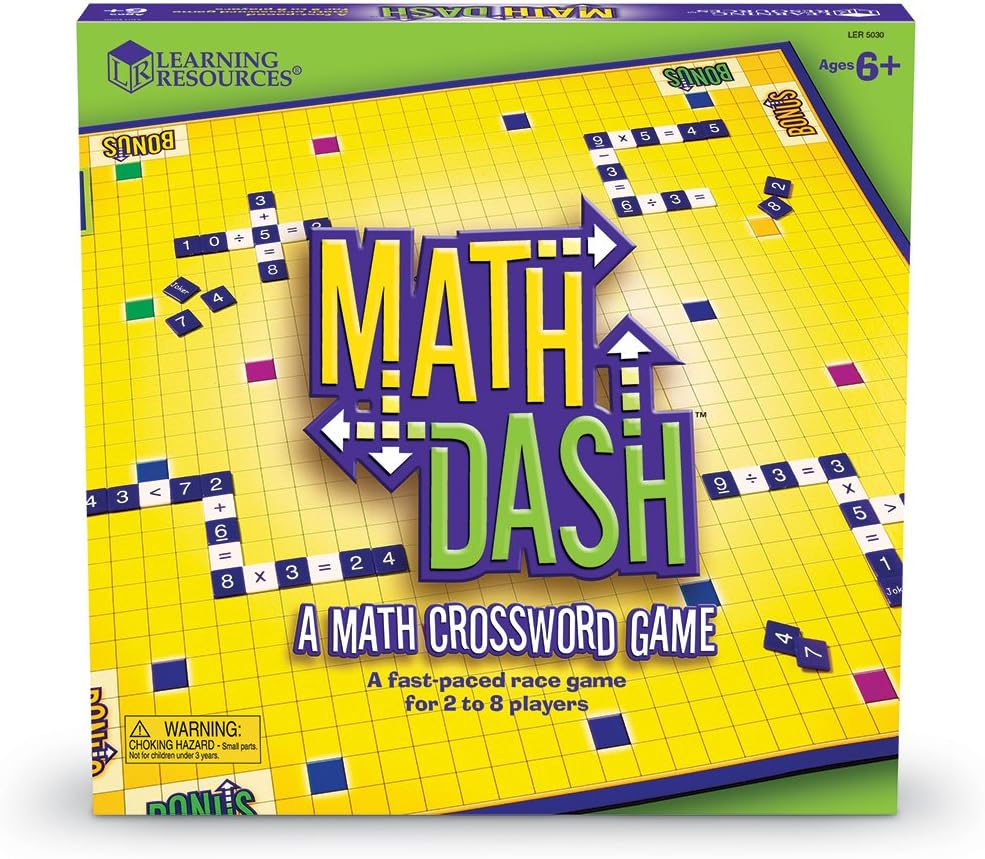 Amazon.com: Learning Resources Math Dash Game : Toys & Games