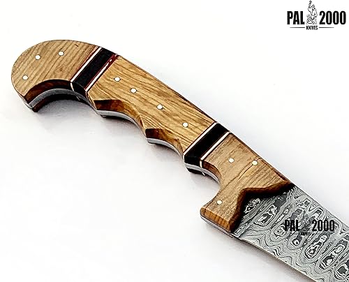 Miniatura 7 de PAL 2000 KNIVES HSK-9984 Espada hecha a mano de acero de Damasco de 26,5 pulgadas