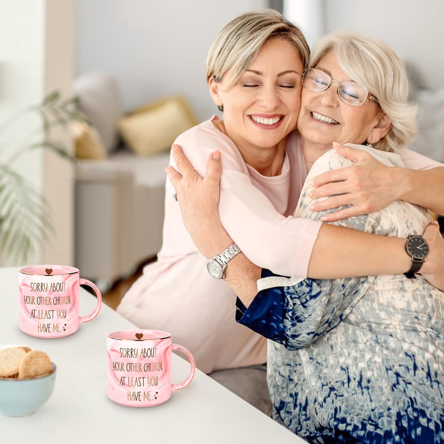 Mothers Day Mom Gifts 12oz Ceramic Coffee Mug for Mother from Daughter Son image 5