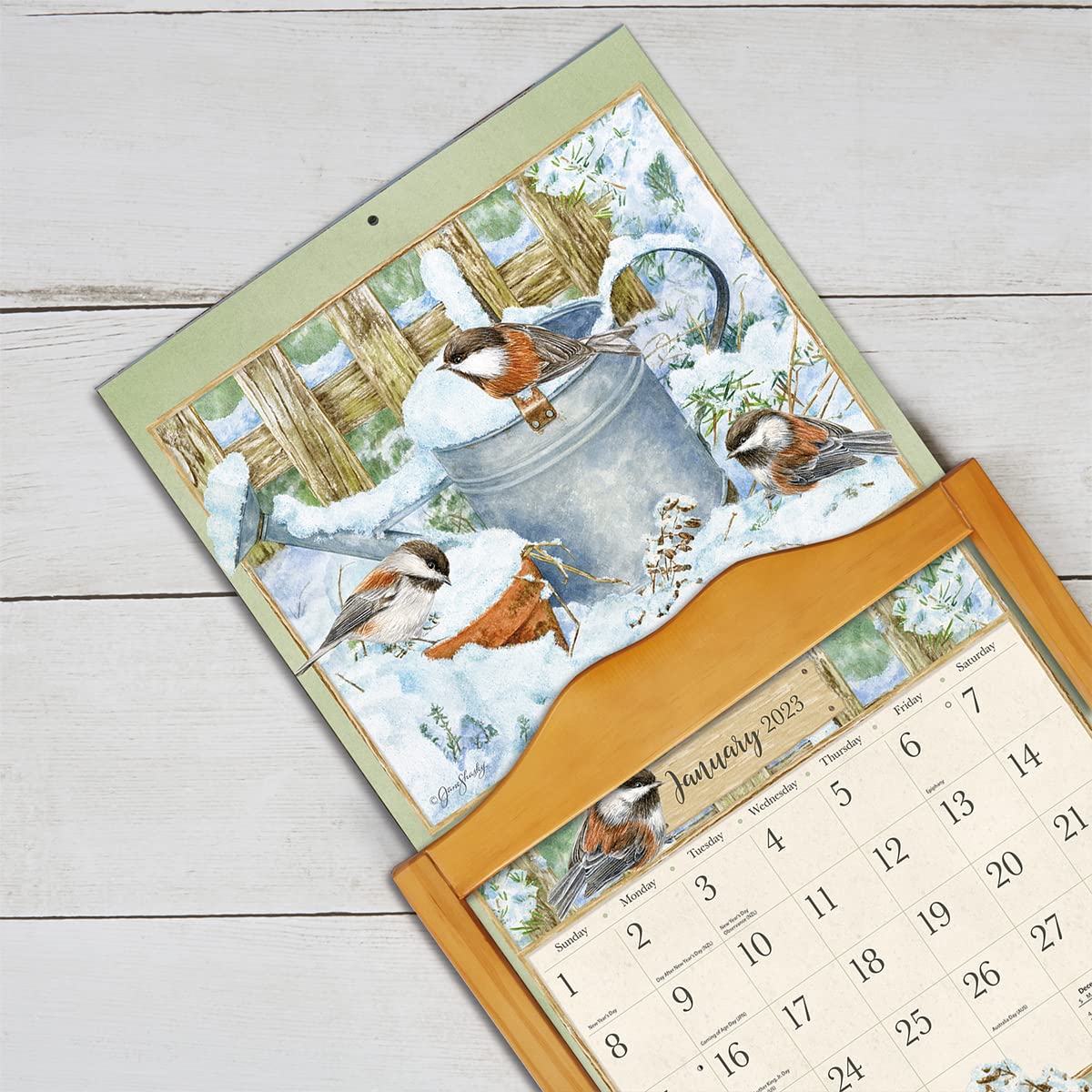LANG CALENDARIO DE PARED 2023 DE PÁJOS EN EL JARDÍN