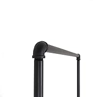 Vista 4 de Perchero industrial para ropa de tubería de William Robert Vintage