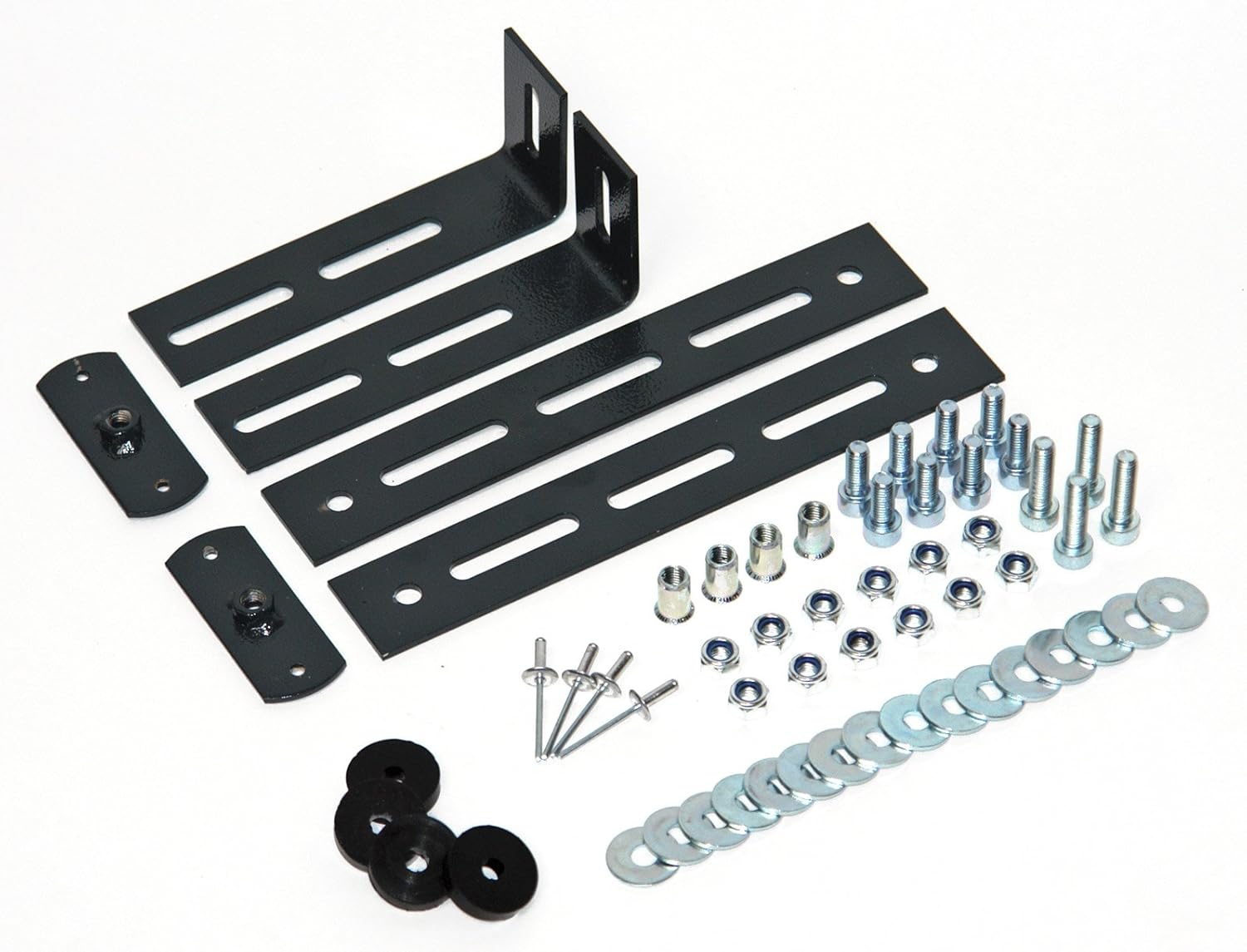 DEMA Befestigungsset Für Kfz-Regal - Komplettset Mit Schienen & Zubehör