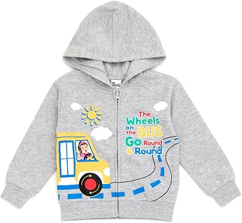 Ms. Rachel Fleece Zip-Up Hoodie Infant to Toddler