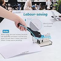 Vista 4 de Heavy Duty Stapler - Effortless 240-Sheet Office Stapler with Adjustable Paper Guide, Super Capacity with 4000 Staples