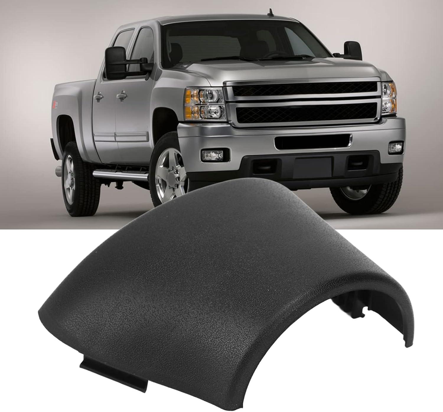 Silveradotow Mirror Cap,Autoe Mirror Hinge Cover Side Rearview Mirror Hinge Tow Mirror Hinge Cove Car Exterior Door Side Mirror Hinge Cover 25861018 Replacement for Sie 1500 L(Right)