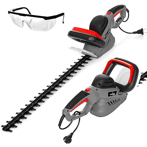 LEHMANN Taille-Haies électrique, Longueur de Lame 61 cm, 20 mm
