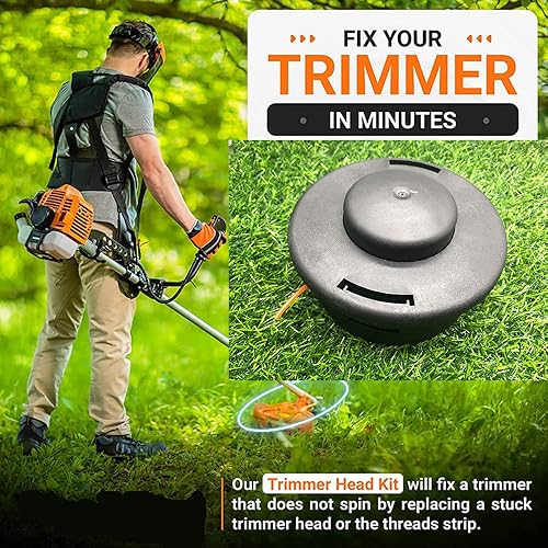 Miniatura 3 de YANYING Cabezal de recortadora 40-2 para Stihl FS44 FS160 FS220 FS280 FS300 FS310 FS350 FS360C-E FS400 FS410 FS450 FS460 FS460C-EM FS480 FS490C-EM ,