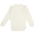 KNITCO Kids Unisex Boys Girls Acrylic Woollen Skivi Sweater Regular Fit Full Sleeves Winter Clothing (3-4 Years, White)