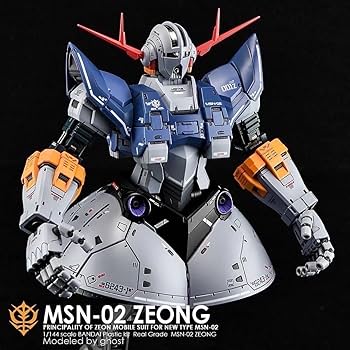 RG MSN-02 ジオング ガンプラ & 水転写デカール Amazon.co.jp: RG 1 144 MSN-02 ジオング 水転写式デカール