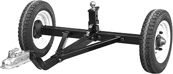 Tow Tuff TMD-1200ATV Weight Distributing Adjustable Trailer Dolly, 1200 lb