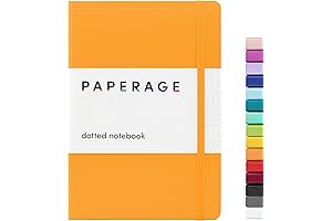 PAPERAGE Dotted Journal Notebook (Marigold): Your Gateway to Creativity and Productivity