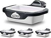 Vista 10 de Saucemoto Dip Clip Soporte de salsa de coche para salsa de tomate y salsas. No más papas fritas secas o pepitas sin salsa. Como se ve en Shark Rosa