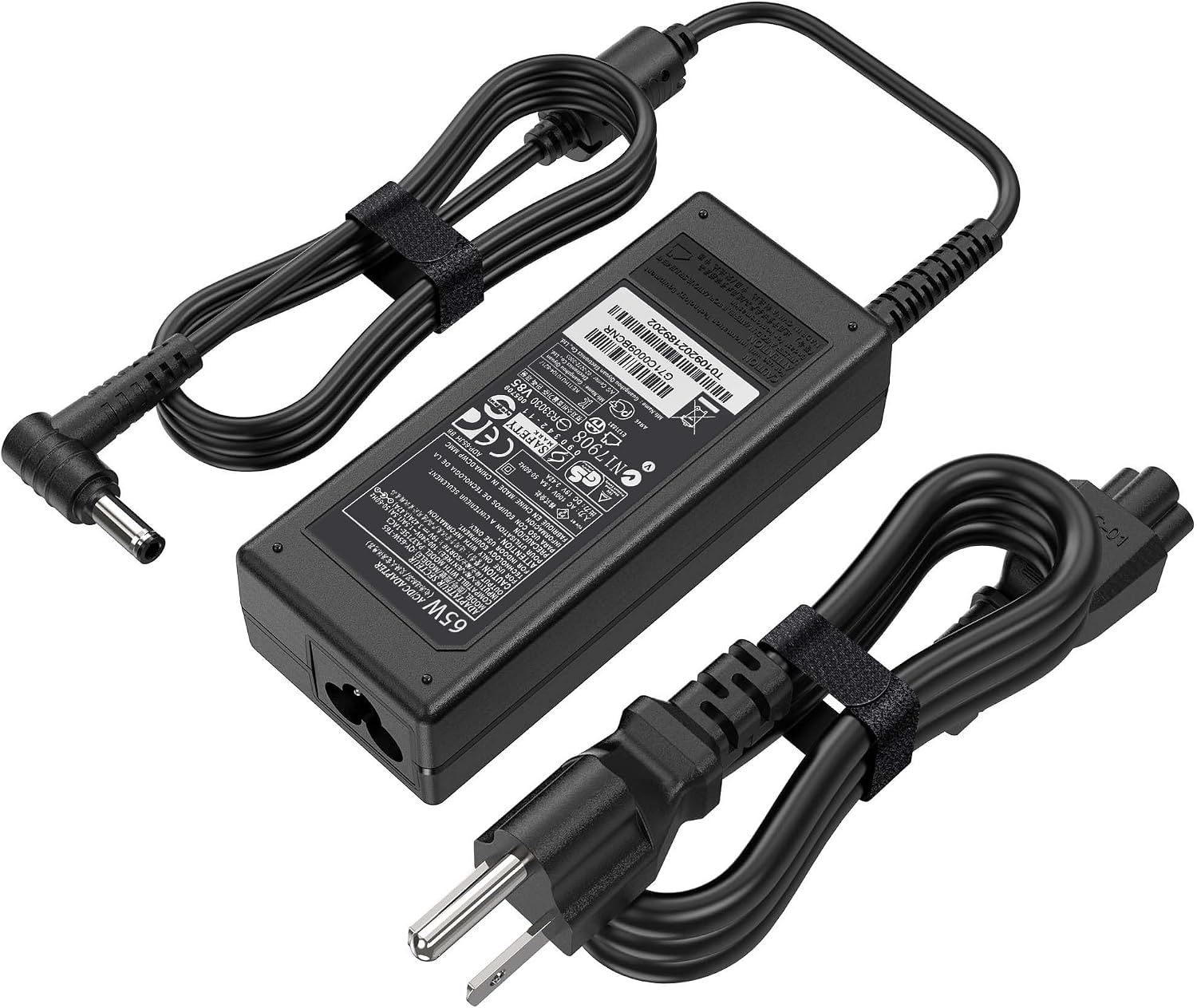 HHZ 65W 5.5 * 2.5mm Tip Laptop Charger Compatible with Toshiba Satellite