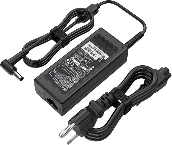 HHZ 65W Laptop Charger Compatible with Toshiba Satellite C55 C55D C55T C655 C655D C675 C855 C855D,19V 3.42A Power Supply Compatible with Toshiba L55 L655 L675 L745 L755 L775D L855 Portege Z930 Z830