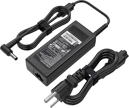 HHZ 65W Laptop Charger Compatible with Toshiba Satellite C55 C55D C55T C655 C655D C675 C855 C855D,19V 3.42A Power Supply Compatible with Toshiba L55 L655 L675 L745 L755 L775D L855 Portege Z930 Z830