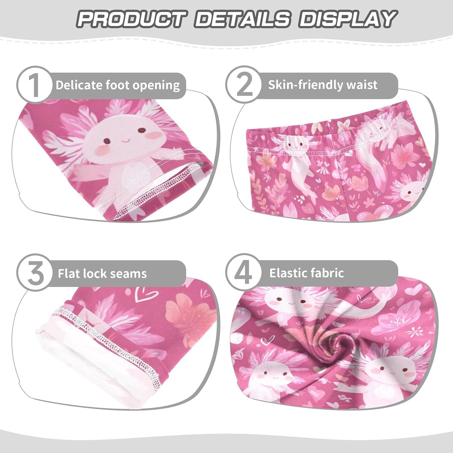 Boccsty Baby Girls Toddler Leggings Kids Yoga Pants Dance Active Tights 4T-10T