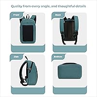 Vista 5 de Travelon Anti-Theft The Voyages Small Backpack with XL Water Bottle Pocket