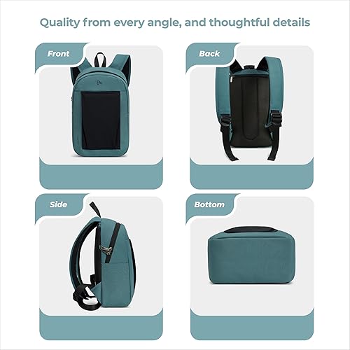 Miniatura 5 de Travelon Anti-Theft The Voyages Small Backpack with XL Water Bottle Pocket