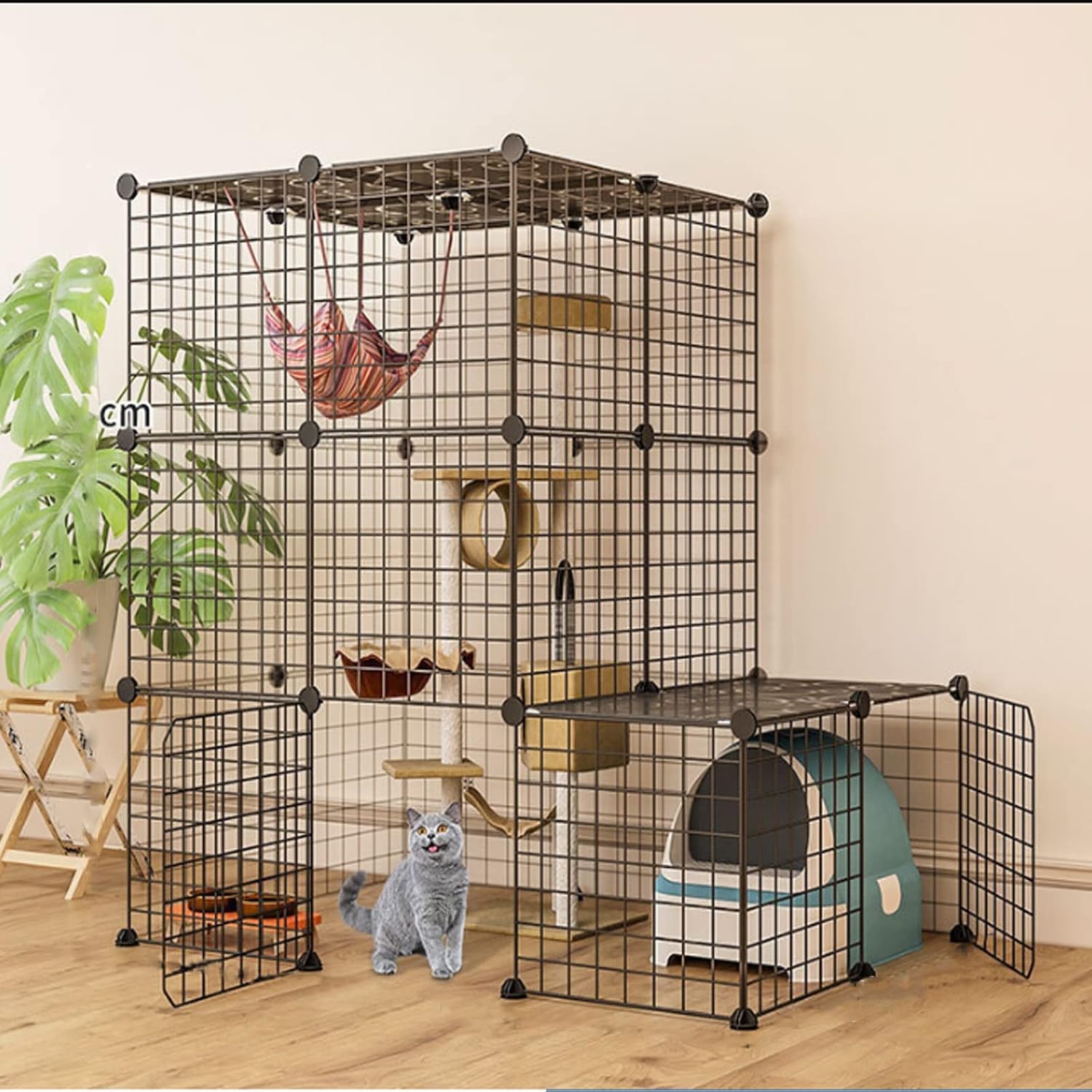Cat Cages Indoor Large Pet Crate Detachable Extra Large