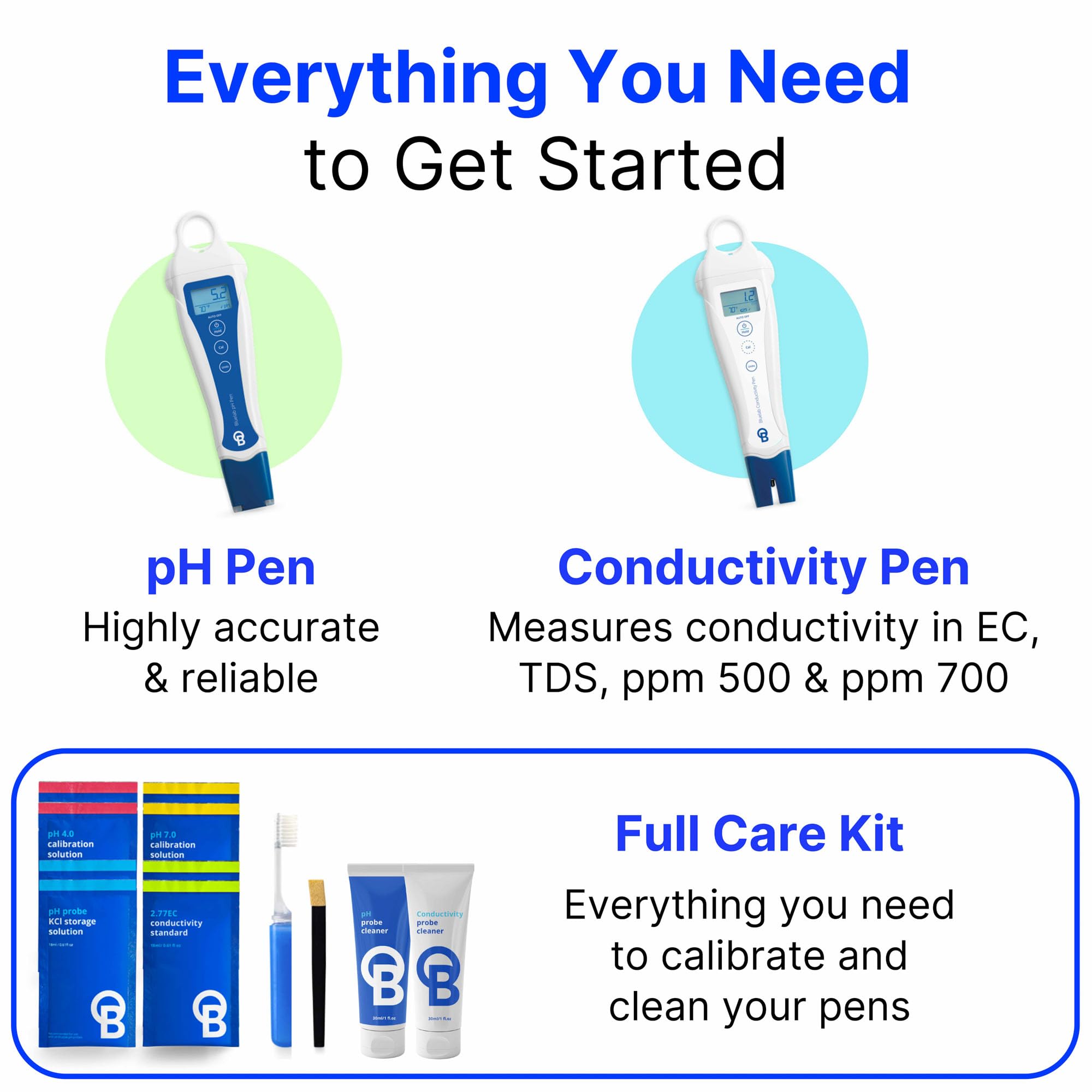 Bluelab pH & Conductivity Starter Pack - Grow Smarter -2