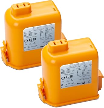 2-Pack EAC63382208 EAC63382204 Battery for LG Cord Zero A9 Vacuum cleaner | A9K-CORE A9MAX A9T-Ultra A9S A9K-PRO A9M A9MULTI A958 A958SA A9 Plus A905M A907GMS A905RM A908MVR A929KVM A958S