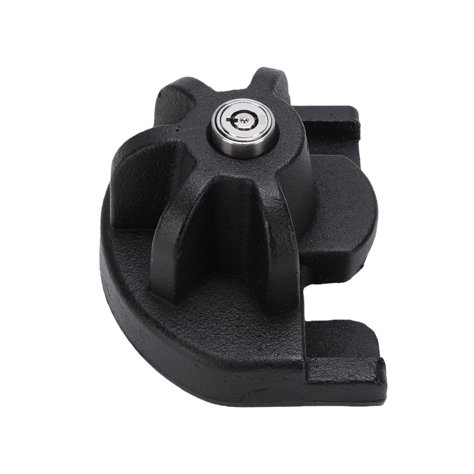 Fockety Serrure d'attelage de Remorque, Antivol en Acier Inoxydable de 2 Pouces, Serrure d'attelage de Remorque avec 2 Clés et clé pour Remorques de Bateau de Camping-Car