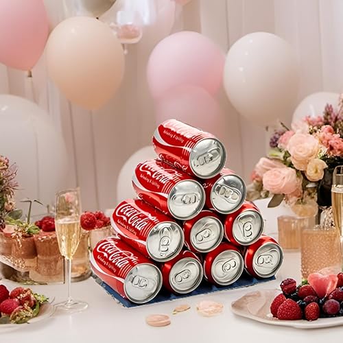Miniatura 5 de fontal Apilamiento de latas de silicona, alfombrilla de silicona para latas y botellas de vino, Good Grips de silicona para refrescos apilables,