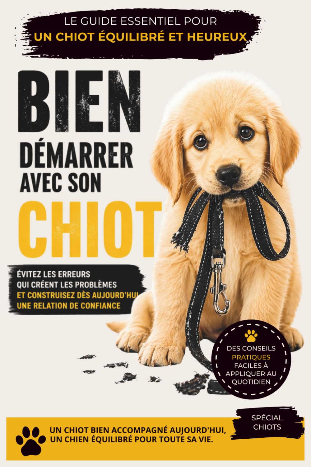Bien démarrer avec son CHIOT: Éviter les erreurs essentielles sans rigidité ni méthode miracle (Au Cœur du Comportement Canin)