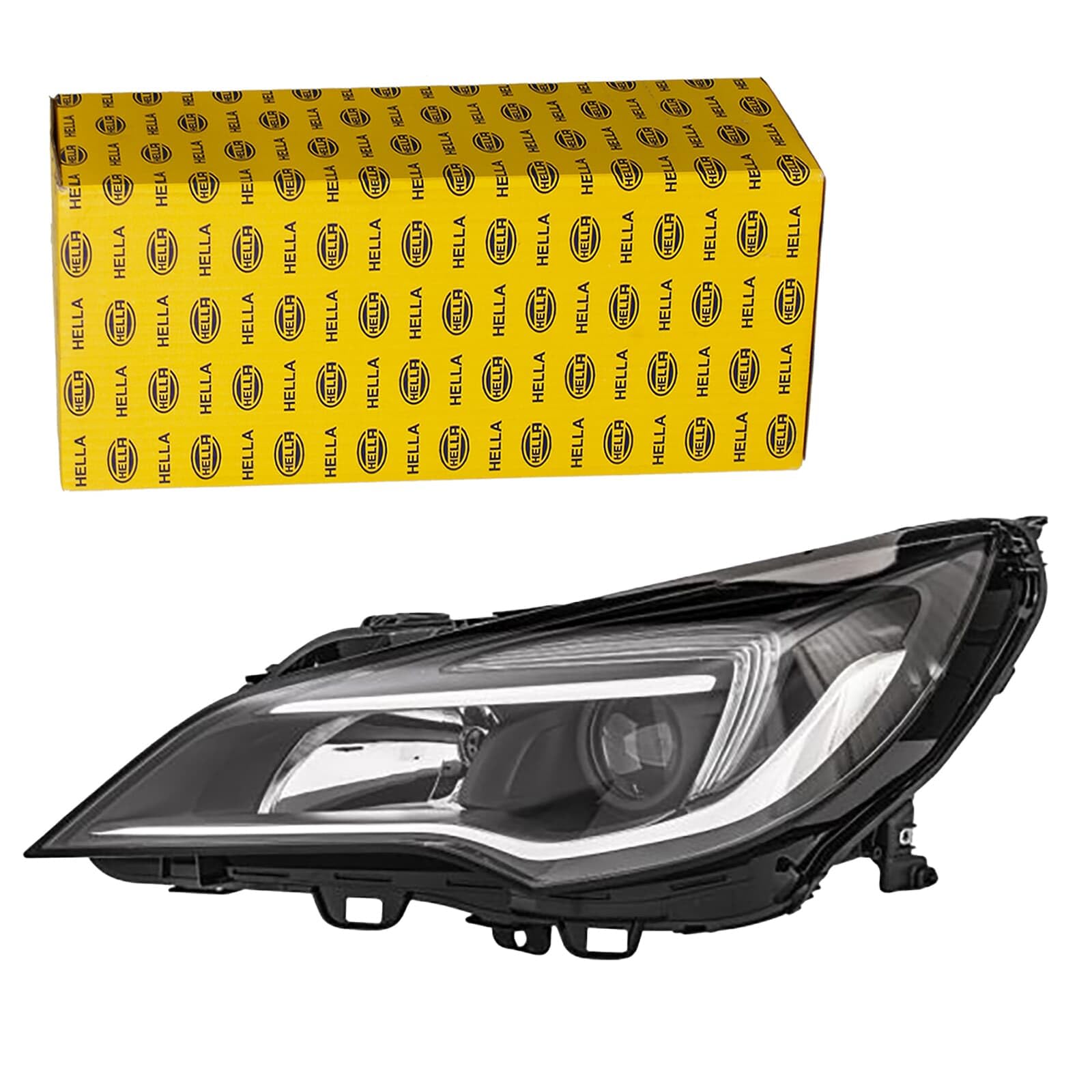 Left HELLA 1EL 354 829-011 Headlight for OPEL