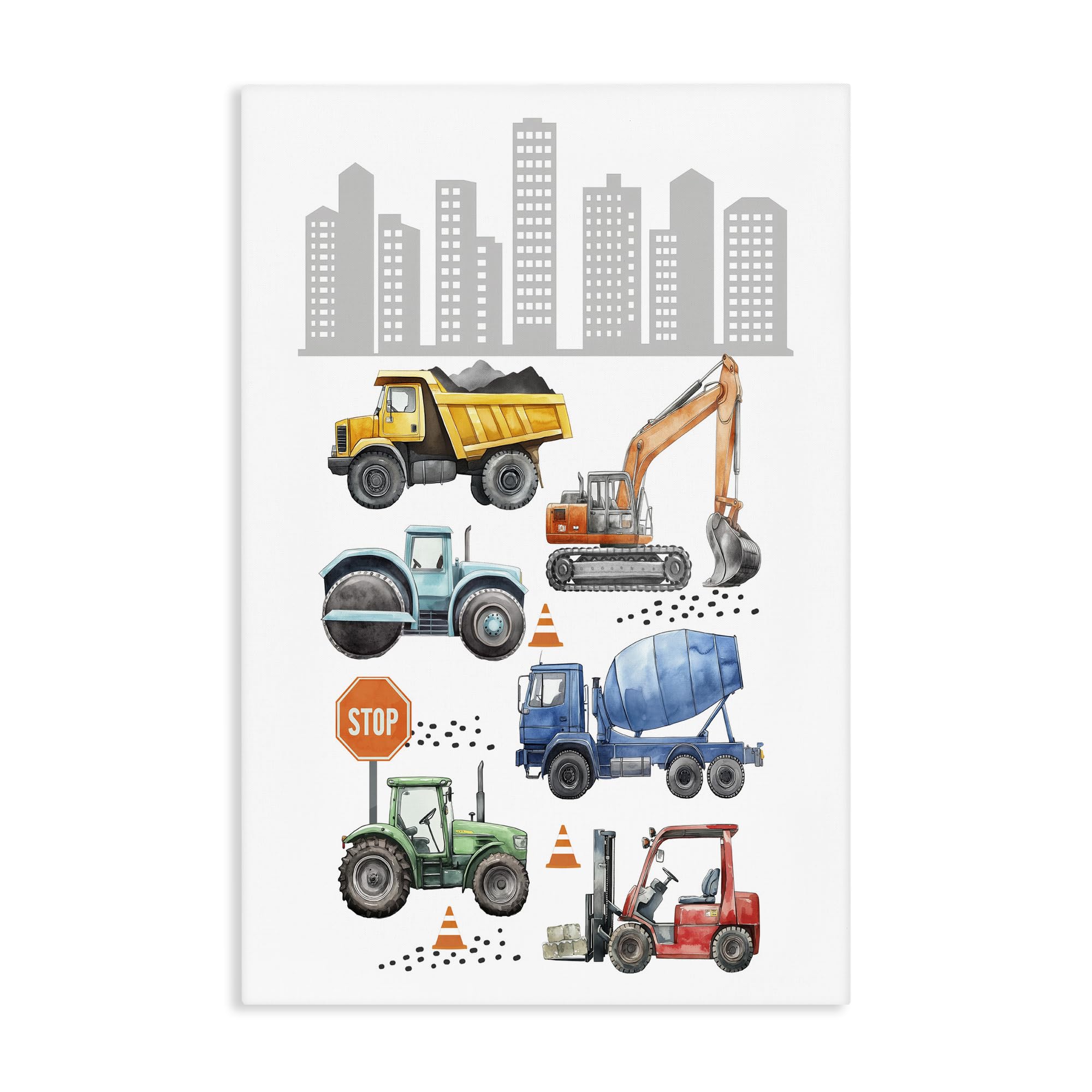 Stupell Industries Unframed 'City Keeps Moving'| Canvas Art