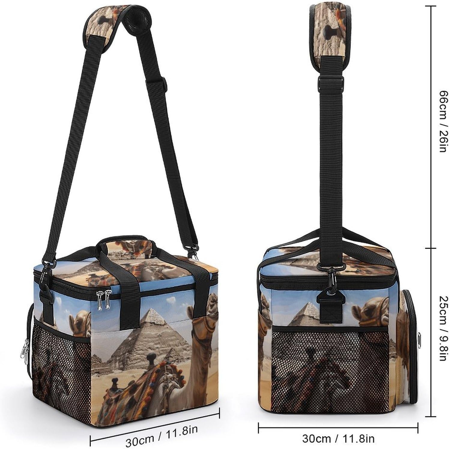 Pyramid Camel Cooler Bags Portable Soft Cooler Bag Lightweight Ice Chest Insulated Lunch Bags Camping Cooler Bag Cooler Lunch Tote Coolers for Picnic Travel Beach